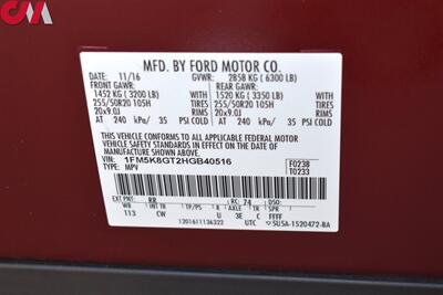 2017 Ford Explorer Sport  AWD 4dr SUV Back-Up Cam! Park Assist! GPS Nav! Tow Mode! Apple CarPlay! Android Auto! Drive Modes! Heated & Cooled Leather Seats! Rear Climate Control! Power Liftgate! - Photo 37 - Portland, OR 97266