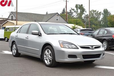 2007 Honda Accord EX-L w/Navi  4dr Sedan (2.4L I4 5A) Bluetooth w/Voice Activation! Heated Leather Seats! 24 City/34 Hwy MPG! Cruise Control! Sunroof! - Photo 1 - Portland, OR 97266