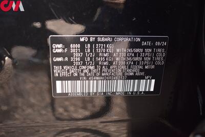 2024 Subaru Ascent Onyx Edition Limited  4dr SUV! Turbocharged BOXER Engine! Symmetrical AWD! X-Mode! EyeSight Assist Tech! Adaptive Cruise! Lane Keep Assist! Lane Centering! Pre-Collision Braking! Blind Spot Detection! - Photo 35 - Portland, OR 97266