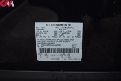 2019 Ford Explorer Limited AWD 4dr SUV! Back-Up Camera! Park Assist! Blind Spot Monitor! Bluetooth! GPS Nav! Tow Mode! Cooled & Heated Leather Seats! Power Liftgate! - Photo 36 - Portland, OR 97266