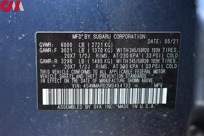 2021 Subaru Ascent Touring  AWD 4dr SUV**BY APPOINTMENT ONLY**EyeSight Assist! X-Mode! Blind Spot Monitor! Apple CarPlay! Android Auto! Vented & Full Heated Leather Seats! Harman/Kardon Sound System! Power Liftgate! - Photo 36 - Portland, OR 97266