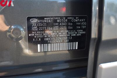 2022 Hyundai IONIQ Plug-in Hybrid Limited  4dr Hatchback**BY APPOINTMENT ONLY**Blind Spot Monitor! Parking Assist! Back-up Cam! 52MPG City! 51MPG Hwy! Apple CarPlay! Android Auto! Heated Leather Seats! Trunk Cargo Cover! - Photo 31 - Portland, OR 97266