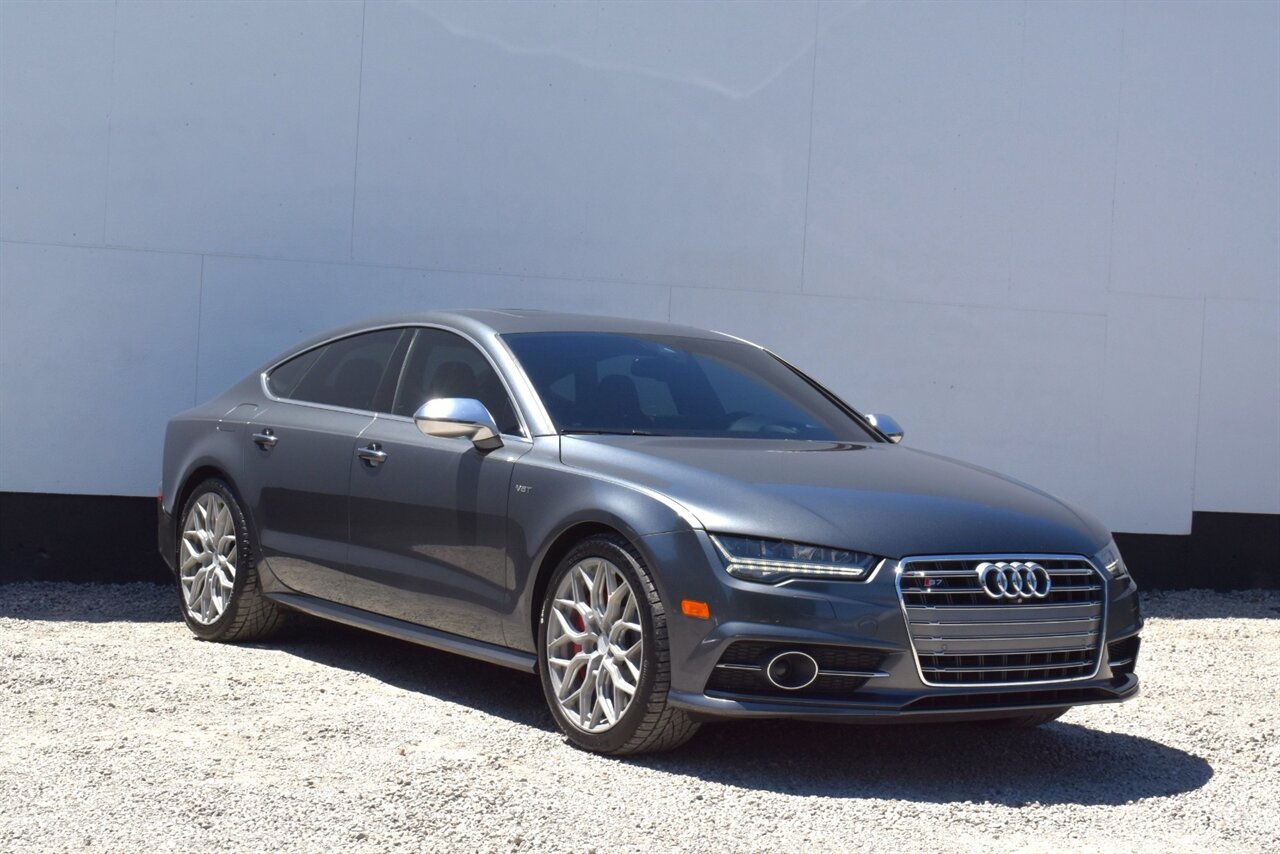 2017 Audi S7 4.0T Quattro Prestige  AWD 4dr Sedan! Blind Spot Assist! Back Up Camera! Parking Sensors! Power Sunroof! Navigation! Cruise Control! Lane Keeping Assist! Heated Seats! Bluetooth Connectivity! - Photo 1 - Portland, OR 97266