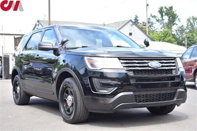 2017 Ford Explorer Police Interceptor Utility  AWD 4dr SUV! Certified Calibration! Back up Camera! Parking Assist Sensors! Bluetooth w/Voice Activation! Mounted Spotlights! - Photo 1 - Portland, OR 97266