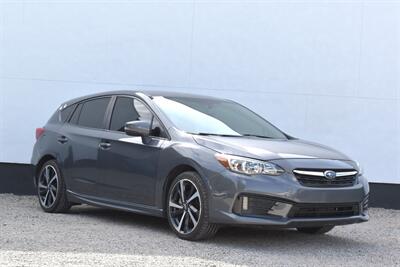 2022 Subaru Impreza Sport  AWD 4dr Wagon CVT! SI-Drive! EyeSight Assist Tech! Lane Assist! Blind Spot Monitor! Back Up Camera! Apple CarPlay! Android Auto! Heated Seats! Sunroof! Trunk Cargo Cover! Wagon