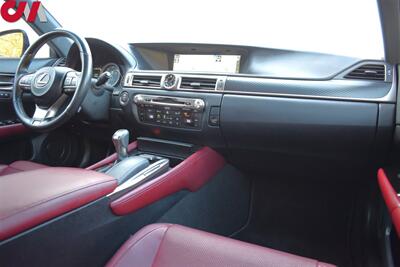 2017 Lexus GS 350 F SPORT  4dr Sedan! Back-Up Cam! Full Park Assist! Blind Spot Monitor! Collision Mitigation! Lane Assist! GPS Navigation! Bluetooth! 5 Drive Modes! Vented & Heated Leather Seats! Sunroof! Power Liftgate! - Photo 13 - Portland, OR 97266