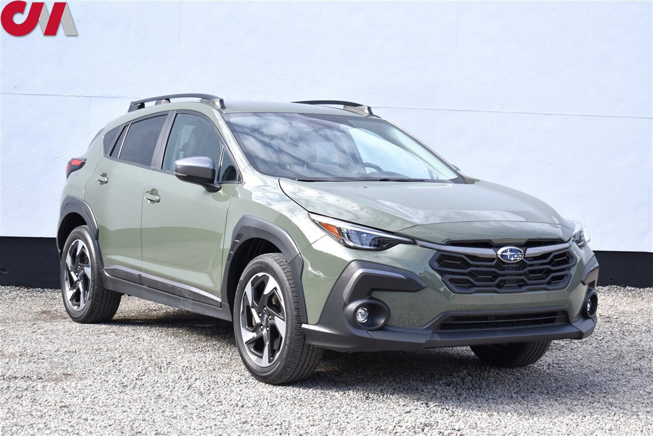 2024 Subaru Crosstrek Limited  AWD 4dr Crossover! X-Mode! SI-Drive! EyeSight Assist! Back Up Camera! Apple CarPlay! Android Auto! Qi Wireless Charging! Heated Leather Seats! Roof Rails! Trunk Cargo Cover! - Photo 1 - Portland, OR 97266