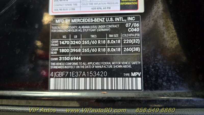 2007 Mercedes-Benz GL 450 - Photo 26 - San Diego, CA 92126