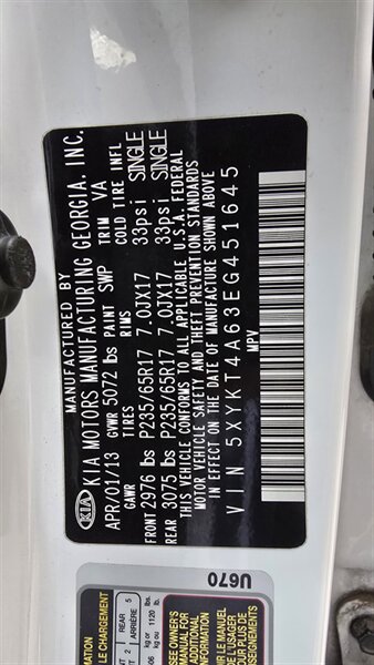 2014 Kia Sorento LX - Photo 24 - San Diego, CA 92126