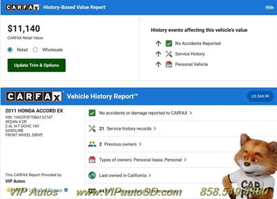 2011 Honda Accord EX   - Photo 31 - San Diego, CA 92104