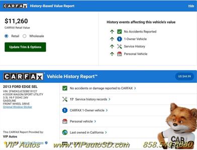 2013 Ford Edge SEL   - Photo 9 - San Diego, CA 92104