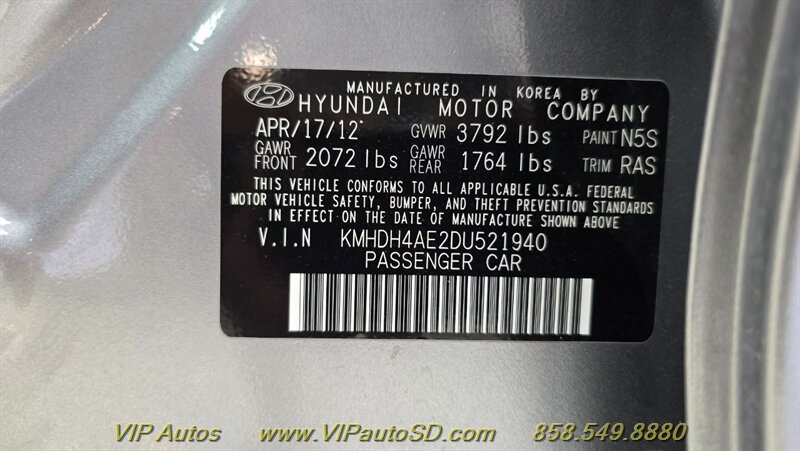 2013 Hyundai ELANTRA GLS - Photo 24 - San Diego, CA 92126