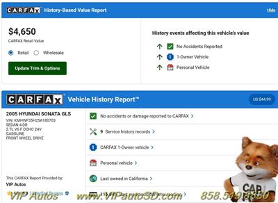 2005 Hyundai SONATA GLS   - Photo 9 - San Diego, CA 92104