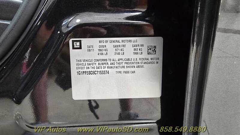 2012 Chevrolet Cruze LT - Photo 23 - San Diego, CA 92126