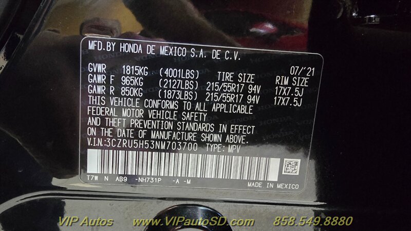 2022 Honda HR-V EX - Photo 26 - San Diego, CA 92126