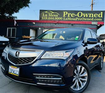 2014 Acura MDX w/Tech  One Owner - Photo 1 - San Diego, CA 92115