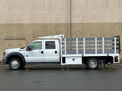 2012 Ford F-550 F-550 -Crew Cab 6.7 Diesel 12’ Flatbed Liftgate ON  12' Flatbed w/ Liftgate - Photo 3 - Seattle, WA 98108