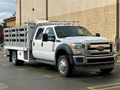 2012 Ford F-550 F-550 -Crew Cab 6.7 Diesel 12’ Flatbed Liftgate ON 12' Flatbed w/ Liftgate - Photo 1 - Seattle, WA 98108