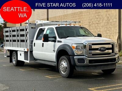 2012 Ford F-550 F-550 -Crew Cab 6.7 Diesel 12’ Flatbed Liftgate ON  12' Flatbed w/ Liftgate - Photo 1 - Seattle, WA 98108