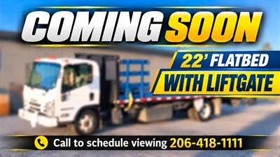 2016 Isuzu NQR ~ Stakebed 22' Flatbed w/ Liftgate