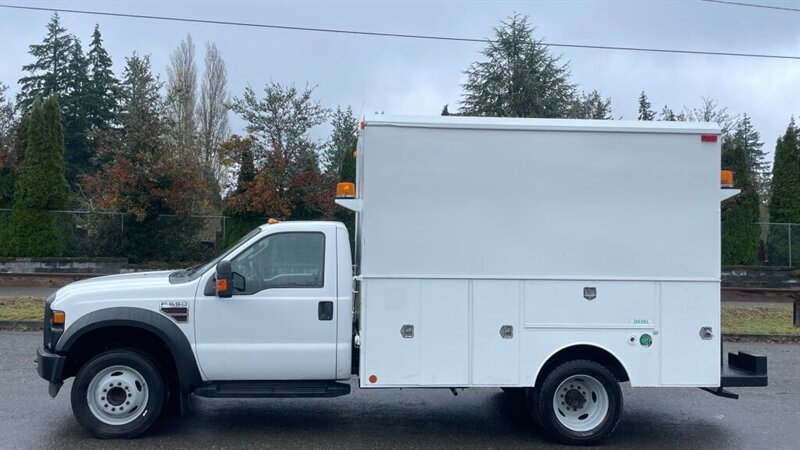 2008 Ford F-550 11’ ENCLOSED SERVICE BODY – 6.4 POWERSTROKE – ONLY  