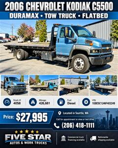 2006 Chevrolet Kodiak C5500 ~Duramax - Tow truck