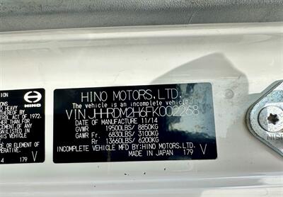 2015 Hino 195 ~ 149 WB Cab & Chassis - Photo 12 - Seattle, WA 98108