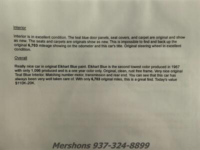 1967 Chevrolet Corvette - Photo 26 - Springfield, OH 45503