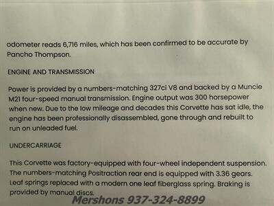 1967 Chevrolet Corvette - Photo 25 - Springfield, OH 45503