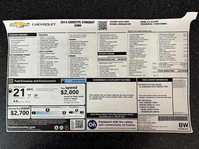 2014 Chevrolet Corvette Stingray Z51   - Photo 18 - Springfield, OH 45503