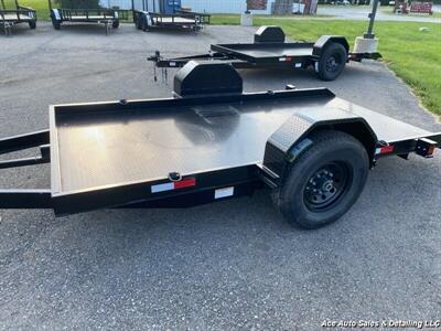 2024 L & O MANUFACTU EQUIPMENT TRAILER 6X12 TILT 7K AXLE   - Photo 2 - Salem, IL 62881