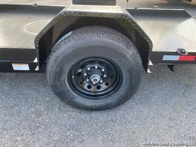 2024 L & O MANUFACTU EQUIPMENT TRAILER 6X12 TILT 7K AXLE   - Photo 3 - Salem, IL 62881