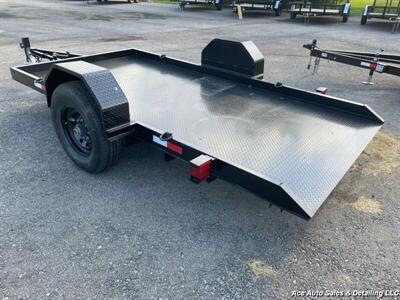 2024 L & O MANUFACTU EQUIPMENT TRAILER 6X12 TILT 7K AXLE   - Photo 4 - Salem, IL 62881