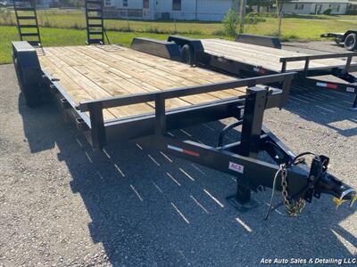 2025 L & O MANUFACTU EQUIPMENT TRAILER 6'10 " X 20' DUAL 7K AXLES   - Photo 2 - Salem, IL 62881