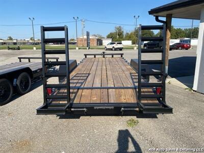 2025 L & O MANUFACTU EQUIPMENT TRAILER 6'10 " X 20' DUAL AXL   - Photo 5 - Salem, IL 62881