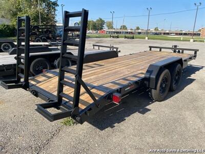 2025 L & O MANUFACTU EQUIPMENT TRAILER 6'10 " X 20' DUAL AXL   - Photo 6 - Salem, IL 62881