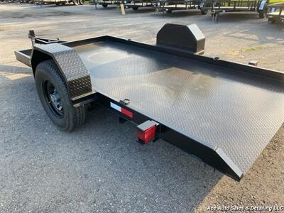 2024 L & O MANUFACTU EQUIPMENT TRAILER 6X12 TILT  7K AXLE   - Photo 5 - Salem, IL 62881