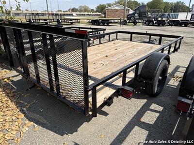 2025 L & O MANUFACTU 6'10 " X 12' SINGLE 3500LBS  AXLE 6'10 " X 12' SINGLE A   - Photo 2 - Salem, IL 62881