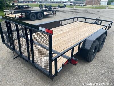 2024 L & O MANUFACTU CAR HAULER 6'10 "X16' DUAL AXLE   - Photo 7 - Salem, IL 62881