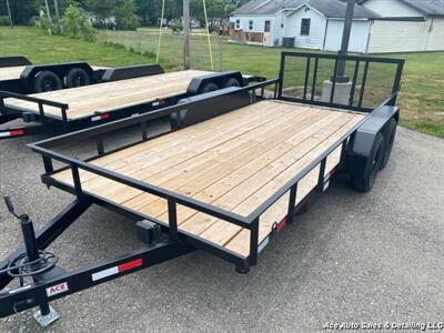 2024 L & O MANUFACTU CAR HAULER 6'10 "X16' DUAL AXLE   - Photo 3 - Salem, IL 62881