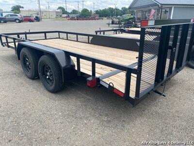 2024 L & O MANUFACTU CAR HAULER 6'10 "X16' DUAL AXLE   - Photo 5 - Salem, IL 62881