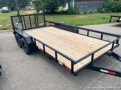 2024 L & O MANUFACTU CAR HAULER 6'10 "X16' DUAL AXLE   - Photo 1 - Salem, IL 62881