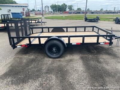 2024 L & O MANUFACTU 3500lb SINGLE AXLE 6'10 "X12' SINGLE AXL   - Photo 2 - Salem, IL 62881