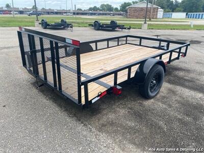 2024 L & O MANUFACTU 3500lb SINGLE AXLE 6'10 "X12' SINGLE AXL   - Photo 3 - Salem, IL 62881