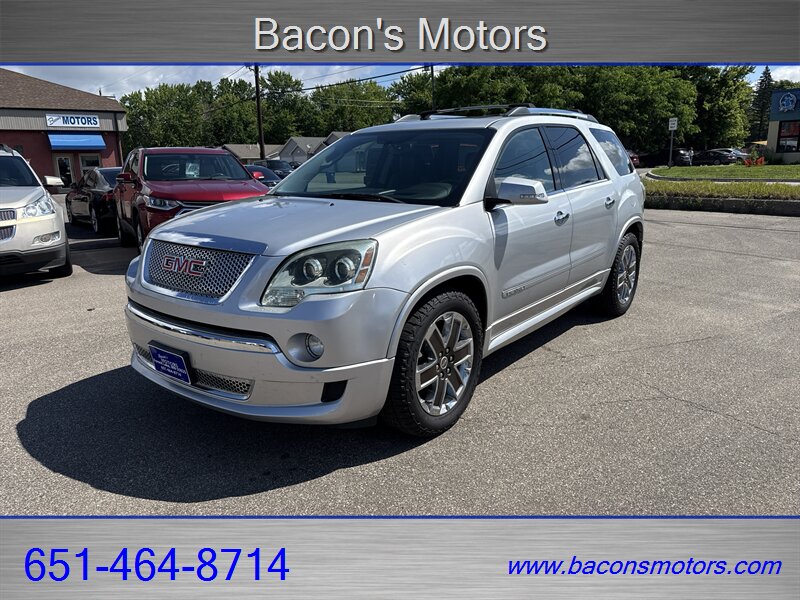 Quicksilver Metallic 2012 GMC Acadia SUV / Crossover All-Wheel Drive 6-Speed Automatic