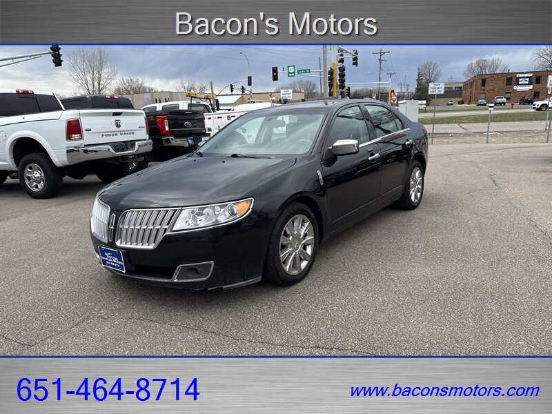Tuxedo Black Clearcoat Metallic 2010 Lincoln MKZ FWD Sedan Front-Wheel Drive 6-Speed Automatic