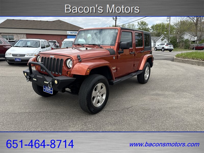 2009 Jeep Wrangler Unlimited Sahara   - Photo 1 - Forest Lake, MN 55025