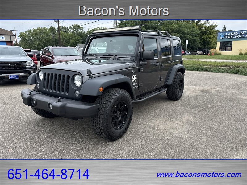 2017 Jeep Wrangler Unlimited Sport   - Photo 1 - Forest Lake, MN 55025