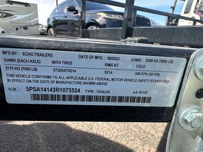 2023 Echo Trailers Dual Axle   - Photo 12 - Mesa, AZ 85201