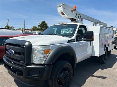 2012 FORD F-450 XL Bucket   - Photo 1 - Mesa, AZ 85201